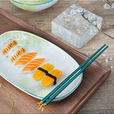 Marbled Ceramic Tableware Glazing Stoneware Tableware Dinnerware Dinner Set