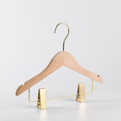 Notched Suit Wooden Hangers Hotel Guest Room Supplies Non Slip