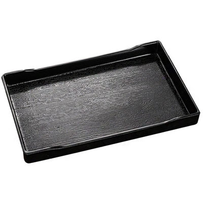 100% Melamine Rectangle Serving Tray Hotel Guest Room Supplies