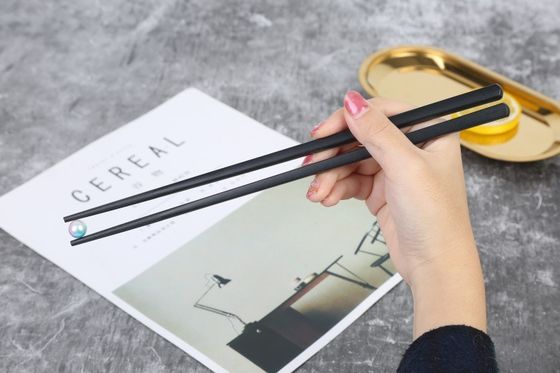 Black Plastic Alloy Chopsticks Tableware And Utensils Chopsticks Alloy
