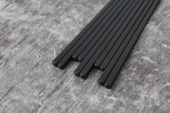 Black Plastic Alloy Chopsticks Tableware And Utensils Chopsticks Alloy