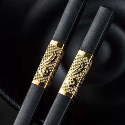 Gold Plated Sushi Chop Sticks Tableware And Utensils Chopsticks Sushi