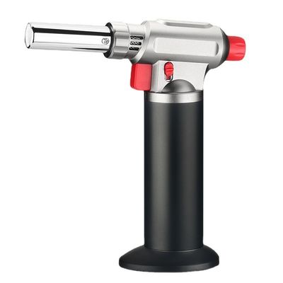Portable Butane Gas Torch With Adjustable Flame Culinary Cooking Torch