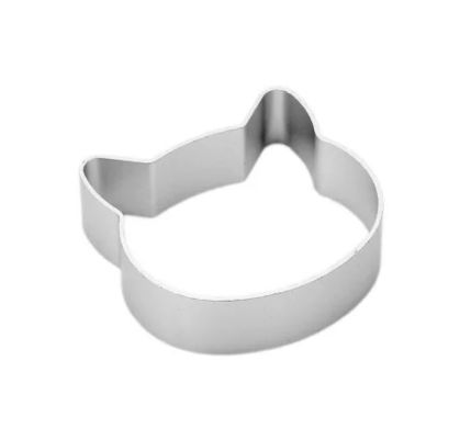 Silver Animal Shaped Cookie Cutters OEM Animal Shaped Pastry Cutters