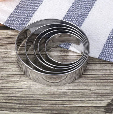 DIY Adjustable Cake Mold Ring ODM Mousse Rings Stainless Steel