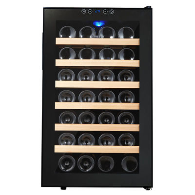 Luxury Air Cooling Wine Display Cooler House Hold Red Wine Refrigerator 154L