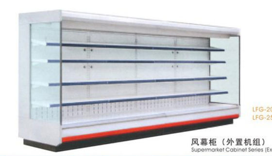 Cold Drinks Fridge Commercial Supermarket Beverage Cooler Multideck Open Chiller