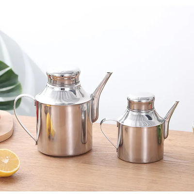 Stainless Steel Seasoning Containers Oil And Vinegar Bottle Set