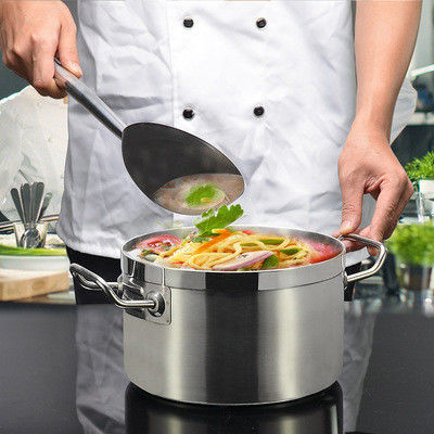 Commercial Thickening Cooking Ware Set Two Handle Multi Function Thermal Cooking Pot