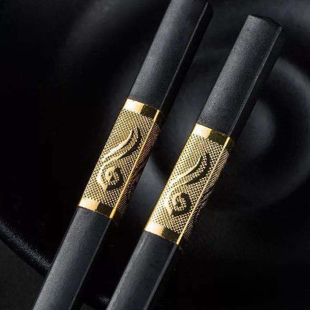 Gold Plated Sushi Chop Sticks Tableware And Utensils Chopsticks Sushi